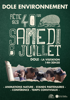 Journée festive à l'occasion des 40 ans de Dole Environnement !