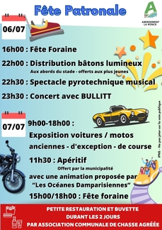 Fête patronale de l'Abergement la Ronce