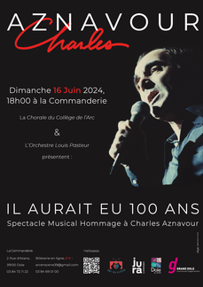 IL AURAIT EU 100 ANS - Spectacle musical hommage à Charles Aznavour -