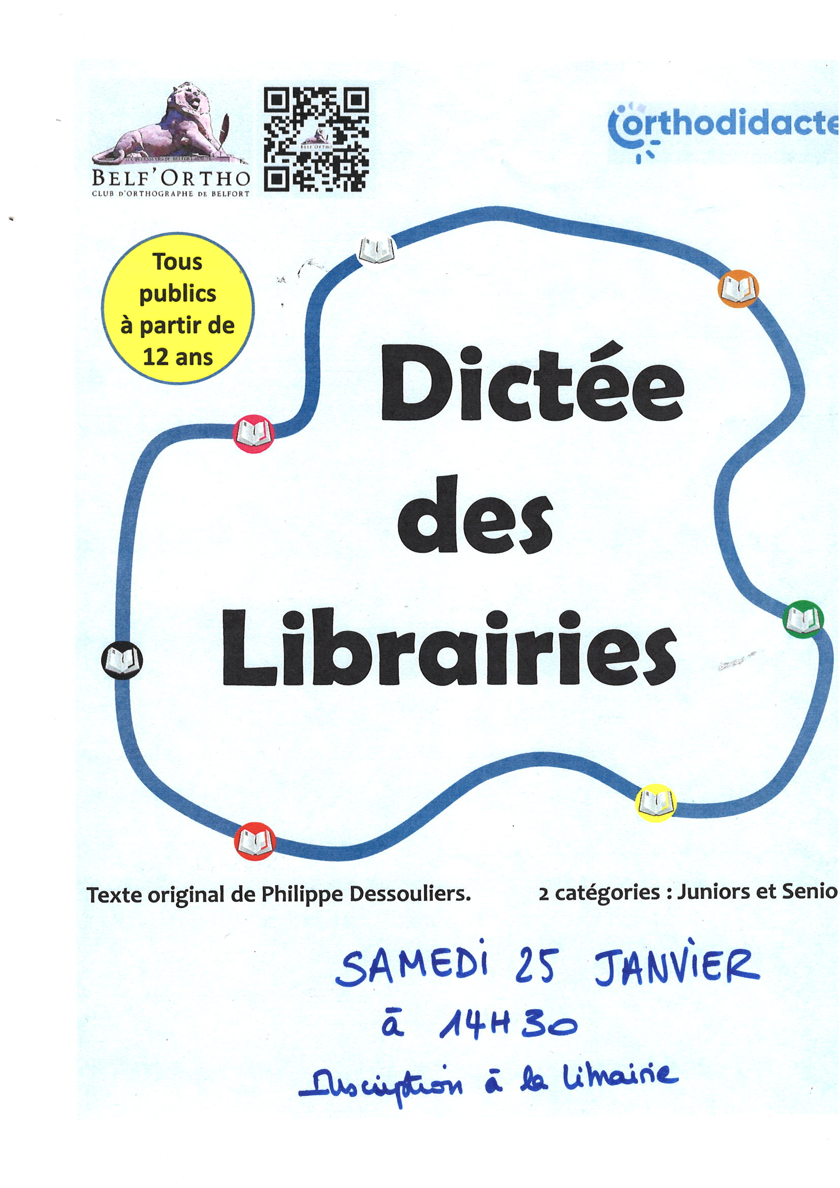 Dictée des Librairies