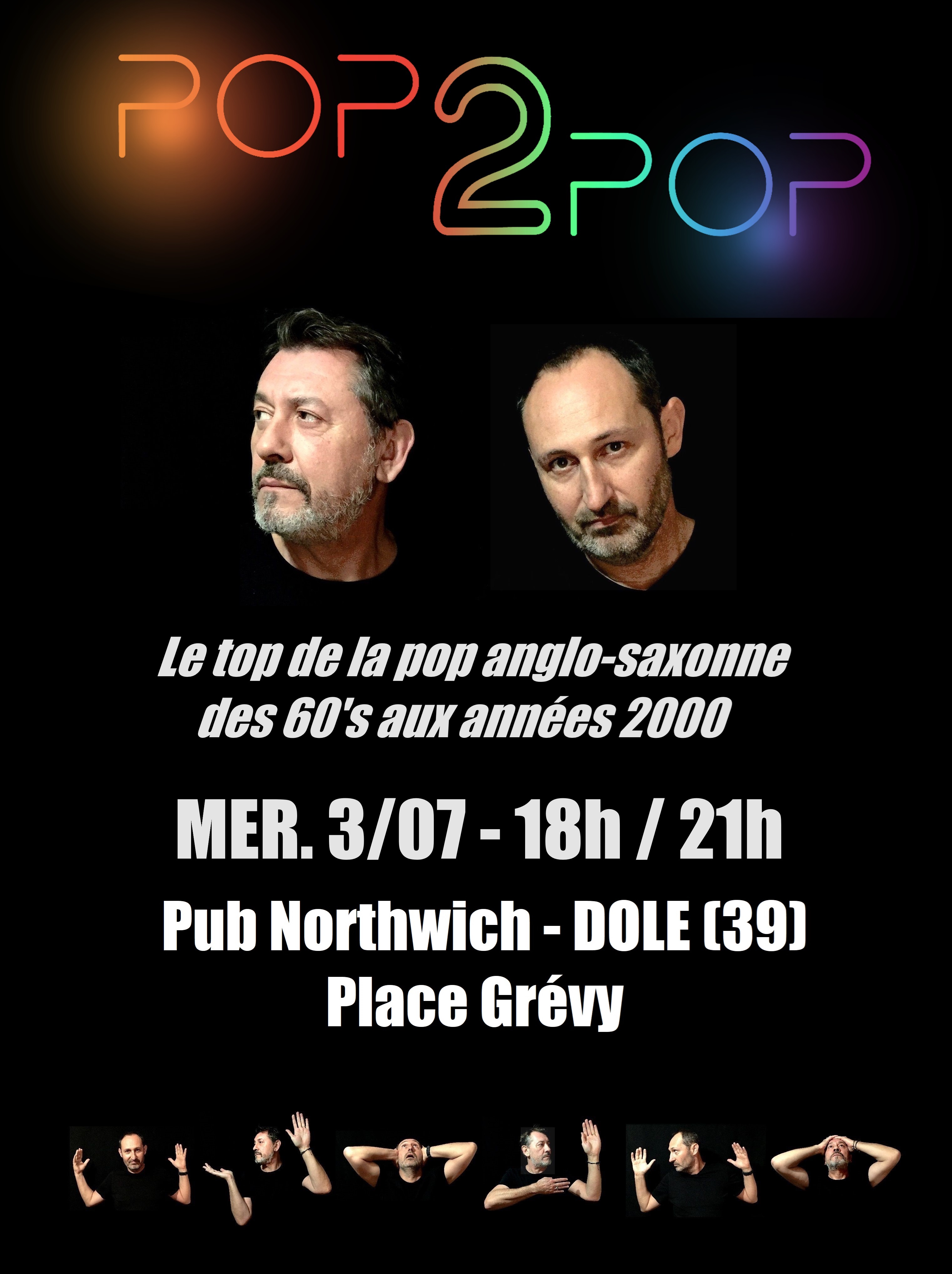 Pop2Pop en apéro-concert au Pub Northwich