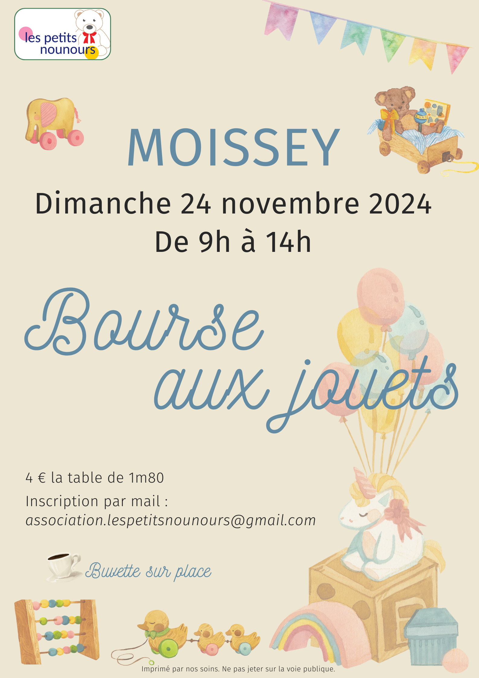 Bourse aux jouets