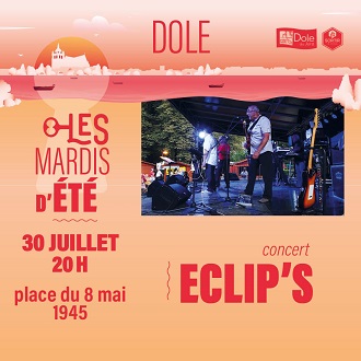 MARDIS D'ETE : Concert groupe ECLIP'S